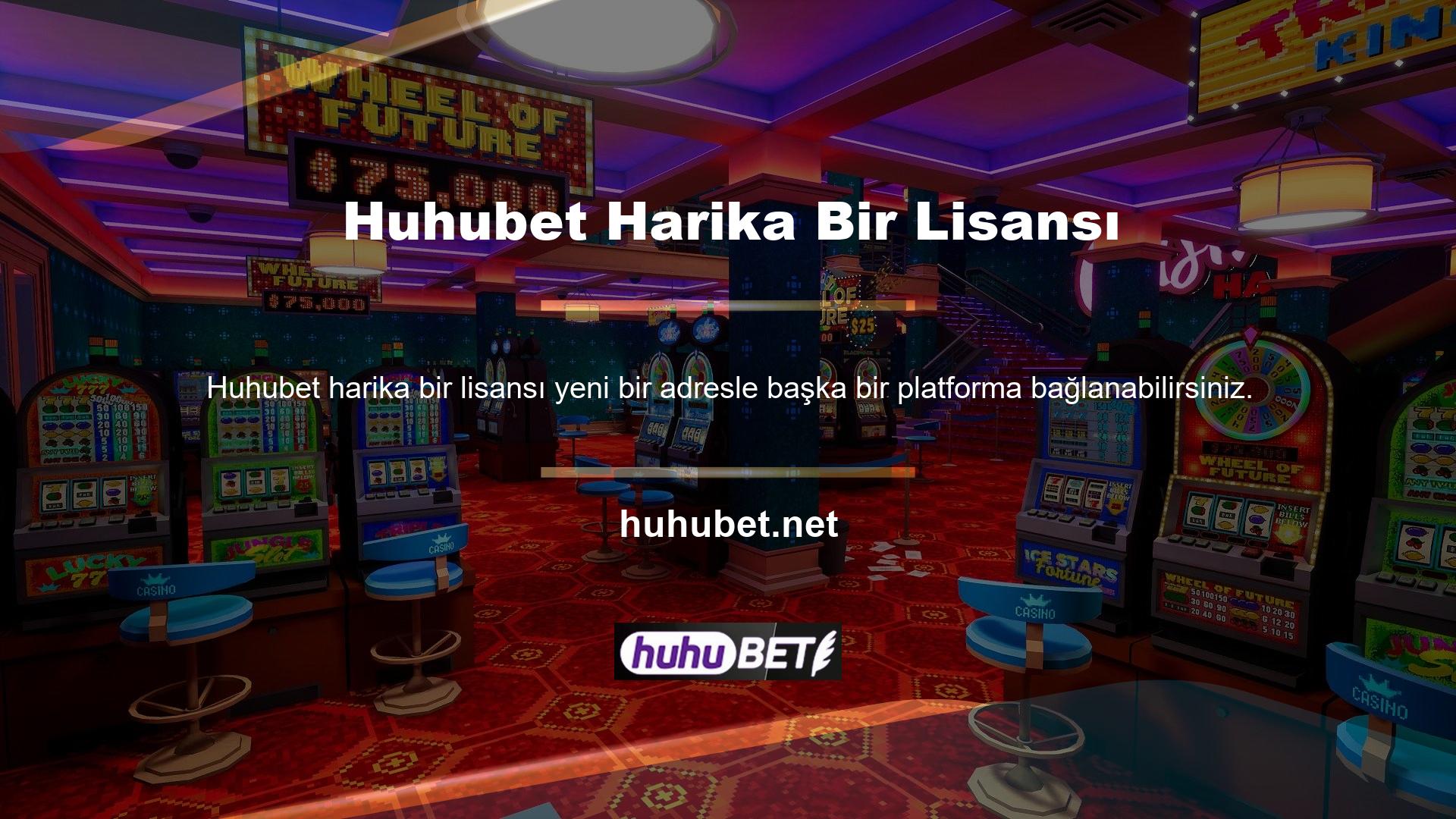 Türk bahis sitesi Huhubet, yabancı bahis sitelerini düzenli olarak güncellemektedir